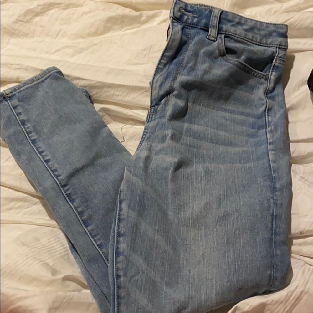 Pair of American eagle jeans
